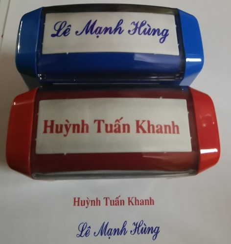 khắc con dấu quận Tân Bình