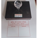 Dấu hoàn công 10 x 6 cm liền mực
