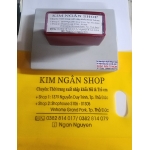 Dấu đóng bao nilon 12x8  kèm mực