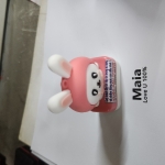 Dấu tên đóng vải thỏ hồng