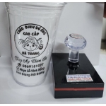 Combo đóng ly 8 x 5 cm kèm mực in > 3000 ly