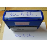 Dấu chữ ký dài 75mm