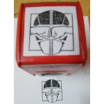 Dấu vuông logo Dstamp 35mm