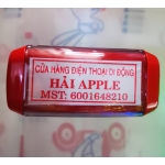 Dấu vuông 3 hàng ( không địa chỉ )