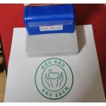 Dấu logo 6cm liền mực