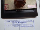 Con dấu in bao nilong mực màu vàng tại TP.HCM – Uy Tín