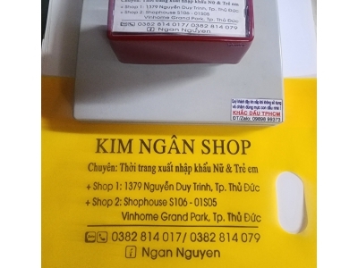 Chuyên khắc dấu đóng bao bì I Địa chỉ uy tín, chất lượng