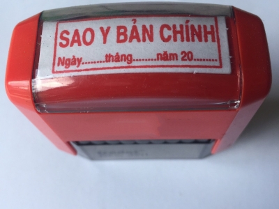 Làm Mộc Dấu Sao Y Bản Chính Công Ty | Bền Đẹp Uy Tín