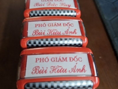 Công ty nhận làm dấu chức danh phó giám đốc nhanh chóng