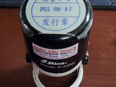 Hướng Dẫn Làm Mộc Dấu Ngày Tháng Năm Tiện Dụng Cho Văn Phòng