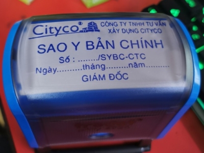Nhận làm con dấu sao y bản chính lấy ngay uy tín, giá rẻ