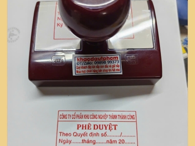 Đặt làm dấu vuông doanh nghiệp cho hộ kinh doanh cá thể