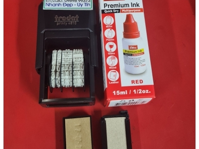 Dịch vụ khắc dấu ngày tháng năm I Uy tín, chất lượng