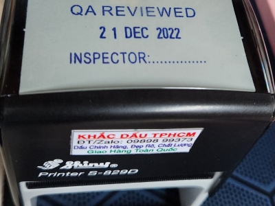 In khắc con dấu phổ biến được nhiều người lựa chọn