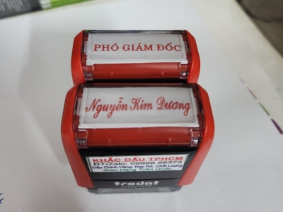 Khắc con dấu chức danh được nhiều người lựa chọn hàng đầu