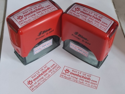 Khắc con dấu đóng lên vải, cao su nhanh chóng, chất lượng cao