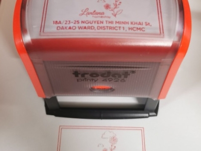 Khắc con dấu hóc môn đẹp - sắc nét - cực chuẩn xác | Alo Lê Giang nhé