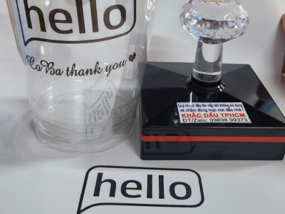 Khắc con dấu in ly trà sữa lấy ngay trong ngày I Uy tín, giá rẻ