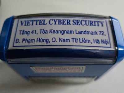 Cơ sở chuyên khắc dấu chìm HCM uy tín chất lượng