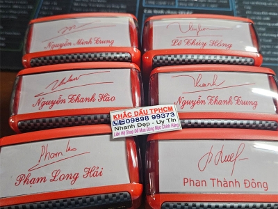 Top địa chỉ chuyên khắc dấu chữ ký giá rẻ, lấy ngay trong ngày