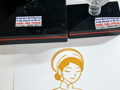 Khắc dấu đóng lên vải chất lượng và giá cạnh tranh | Lê Giang