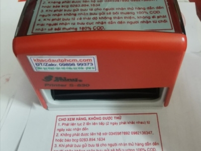 Khắc dấu giá rẻ Bình Chánh | Nhanh chóng | Lấy ngay | Giá Ưu Đãi