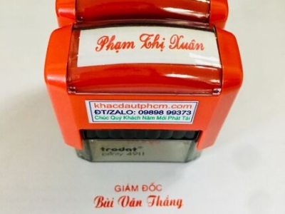 Khắc dấu mộc Bạc Liêu chuyên nghiệp - Tận tâm | Lê Giang