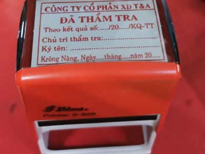 Khắc dấu mộc Củ Chi đều và đẹp | Độ sắc nét cao