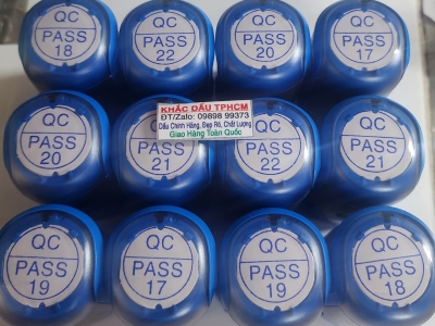 Khắc dấu QC pass giá rẻ, nhanh chóng, khắc dấu theo yêu cầu lấy liền