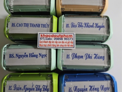 Địa Chỉ Khắc Dấu Tên Cá Nhân Chất Lượng Và Uy Tín
