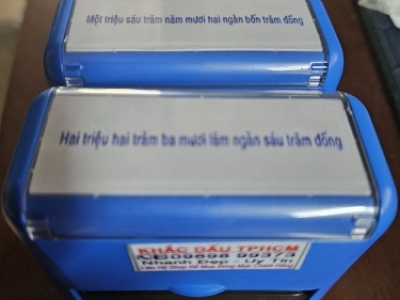 Khắc dấu tên đẹp giá rẻ chất lượng - Liên hệ ngay 0989 899 373