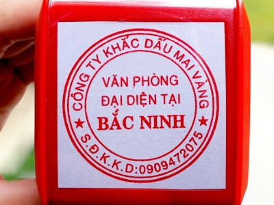 Mẫu dấu văn phòng đẹp 2025: Tiêu chí & Xu hướng thiết kế mới