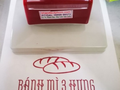 Khắc mộc dấu flash thẩm thấu chất lượng chỉ có tại Lê Giang