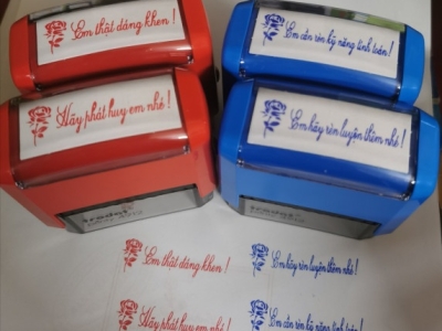 Làm con dấu chấm điểm | Đặt khắc dấu ở đâu lấy liền trong ngày?