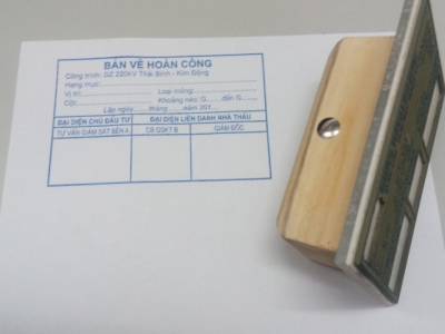 Làm con dấu hoàn công đúng tiêu chuẩn | Đơn vị uy tín chuyên nghiệp