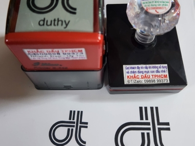 Nhận làm con dấu in vải chất lượng giá tốt | LÊ GIANG