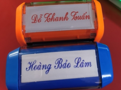Làm con dấu tên đẹp uy tín | Đảm bảo dấu tốt chữ sắc nét giá cạnh tranh