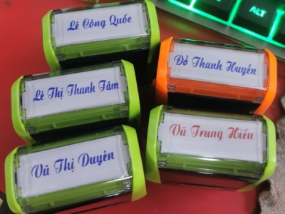 Làm con dấu tên giao tỉnh Bạc Liêu nhanh chóng | Ship COD tận nơi