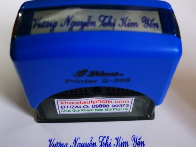 Nhận Làm Con Dấu Tên Cá Nhân - Khắc Nhanh Lấy Liền 24/7