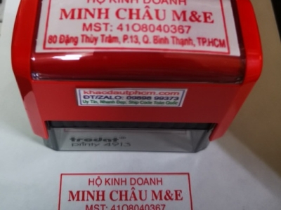 Làm con dấu vuông công ty | Làm số lượng lớn giá ưu đãi chiết khấu cao