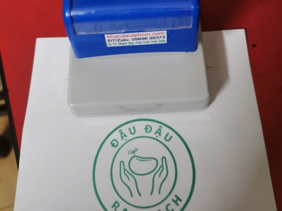 Làm mộc dấu flash thẩm thấu - Đơn vị khắc dấu uy tín nhất hiện nay
