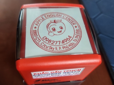 Làm mộc dấu in da tay da người, mực in an toàn, chất lượng cao