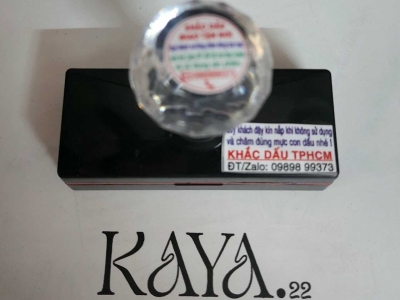 Khắc Dấu In Vải - Tên Lên Quần Áo, Logo Không Trôi