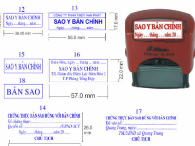 Dịch Vụ Làm Mộc Dấu Sao Y Bản Chính Công Ty Nhanh Chóng, Chuẩn Pháp Lý