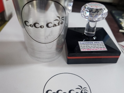 Khám phá ngay nơi chuyên khắc dấu in ly cà phê nhanh chóng