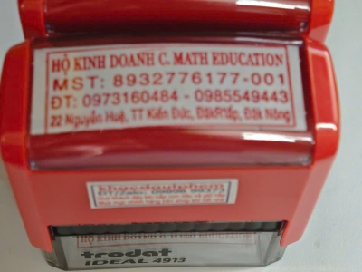 Khắc dấu in ấn - in trên mọi chất liệu 