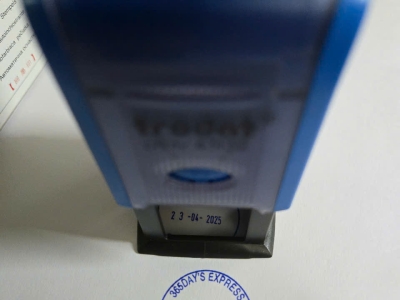 Con dấu ngày tháng năm công ty  sử dụng như thế nào?