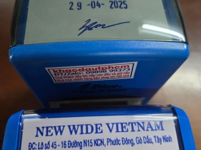 Làm dấu chức danh cao cấp nhanh chóng, chuẩn xác 