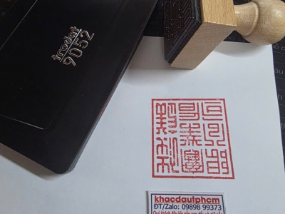 Dịch vụ khắc dấu chữ ký chính xác, sắc nét và lấy ngay