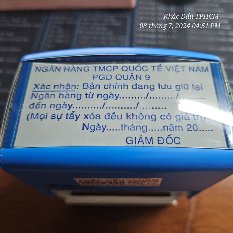 khắc con dấu doanh nghiệp